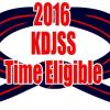 KDJSS Time Eligible Members 2016